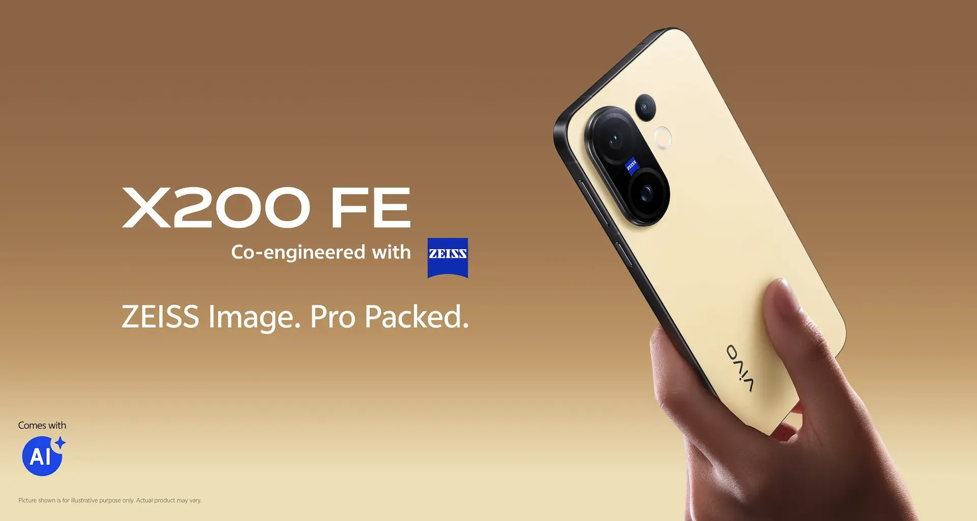 Vivo X200FE Launched in India with ZEISS Telephoto Camera, Mediatek Dimensity 9300+ SOC